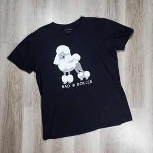 Dog Limited Bad and Boujee Poodle Graphic T-shirt